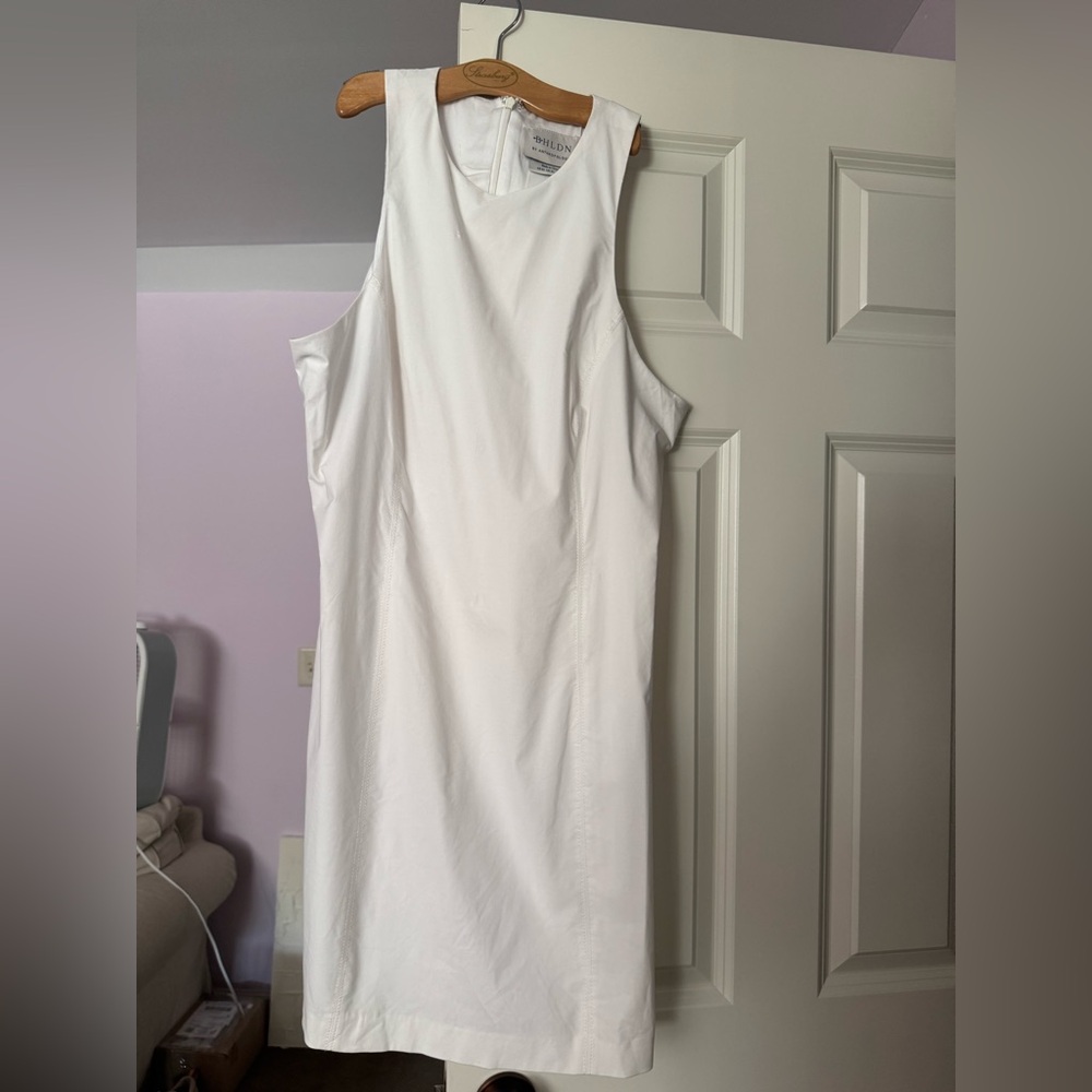 White mini dress XL